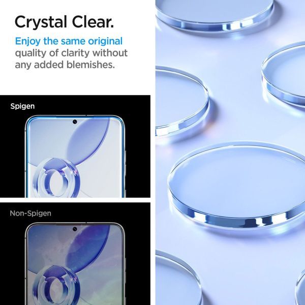 Spigen GLAStR EZ Fit Screenprotector + Applicator 2-pack Samsung Galaxy S23