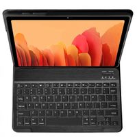 Accezz Bluetooth Keyboard Bookcase Samsung Galaxy Tab A7 - QWERTY / NL - Zwart