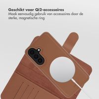 Accezz Edge Uitneembare Bookcase met MagSafe Samsung Galaxy A27 (5G) - Bruin
