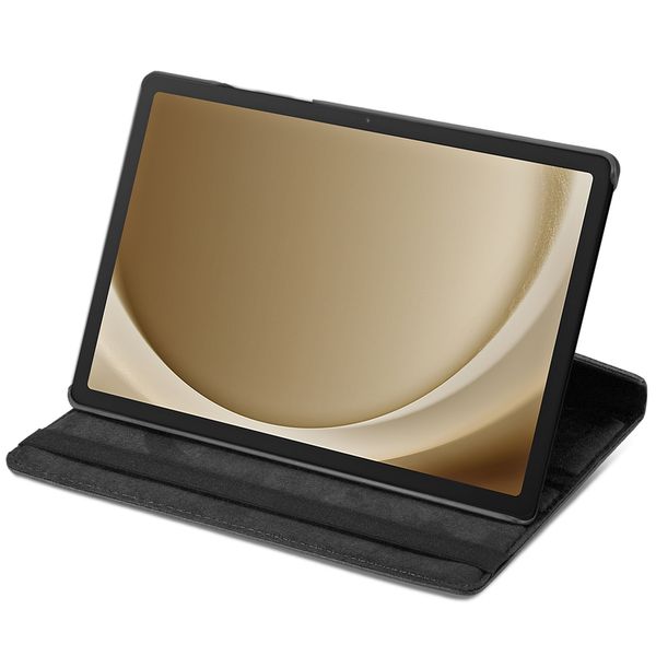 Ontwerp je eigen 360° draaibare tablethoes Samsung Galaxy Tab A11 Plus - Zwart