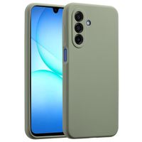 Accezz Liquid Silicone Backcover Samsung Galaxy A17 - Cooper Green