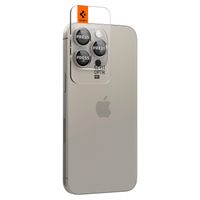 Spigen GLAStR EZ Fit Optik Pro Camera Protector 2 Pack Apple iPhone 15 Pro / 15 Pro Max - Natural Titanium