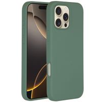 Accezz Liquid Silicone Backcover met MagSafe Apple iPhone 16 Pro Max - Donkergroen