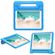 Accezz Kidsproof Backcover met handvat iPad 9 (2021) 10.2 inch / iPad 8 (2020) 10.2 inch / iPad 7 (2019) 10.2 inch - Blauw