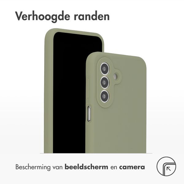 Accezz Liquid Silicone Backcover Samsung Galaxy A27 (5G) - Cooper Green