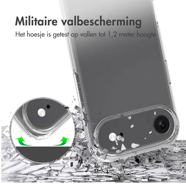 Accezz Xtreme Impact Backcover Apple iPhone Air - Transparant