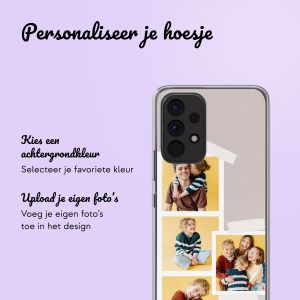 Gepersonaliseerd hoesje met filmrol N°1 Samsung Galaxy A53 - Transparant