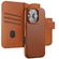 Accezz Leather Bookcase 2-in-1 met MagSafe iPhone 16 Pro - Sienna Brown