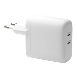 dbramante1928 re-charge | Wall Charger - 2x USB-C 45 Watt - Wit