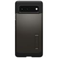 Spigen Tough Armor Backcover Google Pixel 6 - Gunmetal