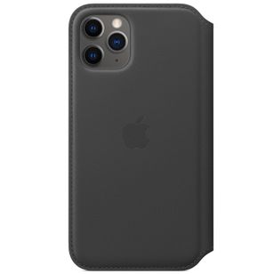 Apple Leather Folio Bookcase Apple iPhone 11 Pro - Black