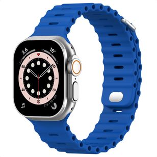 Accezz Ocean bandje Apple Watch | 44/45/46/49 mm - Royal Blue
