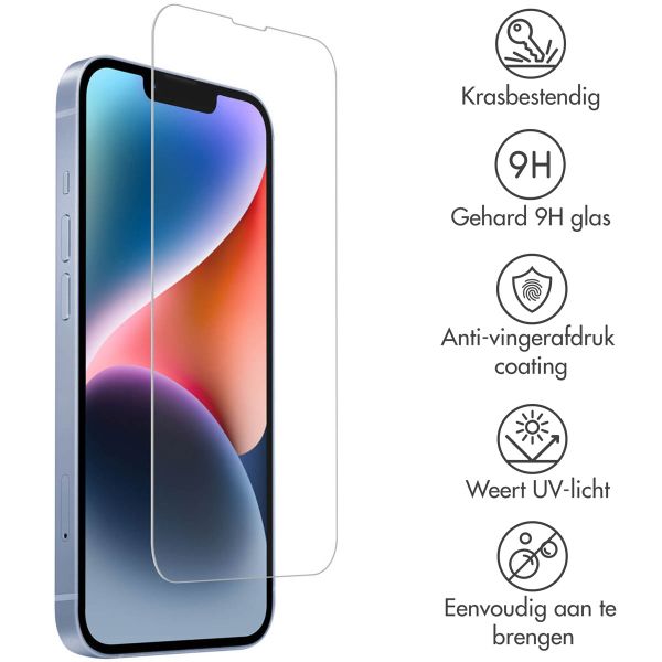 Accezz Gehard Glas Screenprotector 10-pack Apple iPhone 17e / 16e / 14 / 13 / 13 Pro
