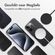 Accezz MagSafe Leather Backcover iPhone 15 Pro - Onyx Black