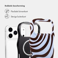 Selencia Vivid Wavy Backcover met MagSafe Apple iPhone 18 Pro Max / 17 Pro Max - Dream Swirl Chocolate