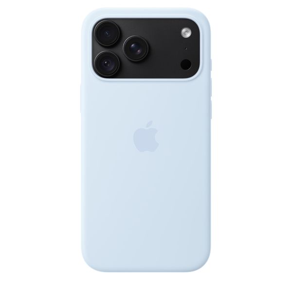 Apple Siliconenhoesje met MagSafe Apple iPhone 18 Pro Max - Crisp Blue