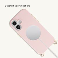 Selencia Rivièra MagSafe Backcover met afneembare haakjes Apple iPhone 17 - Sorbet Pink
