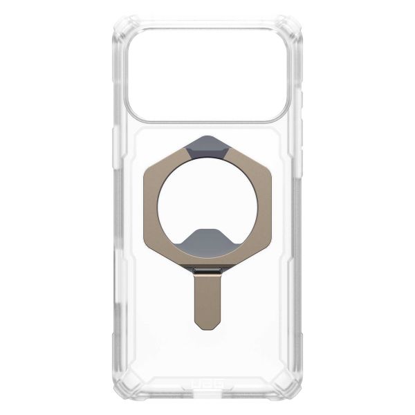 UAG Plasma XTE Backcover MagSafe Apple iPhone 17 Pro - Clear Titanium