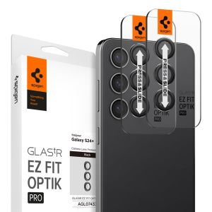 Spigen GLAStR Camera Protector Glas 2 Pack Samsung Galaxy S24 Plus - Black