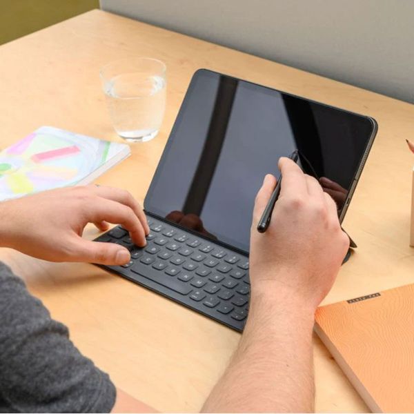 Fixed Graphite stylus pen voor Apple iPad - Zwart