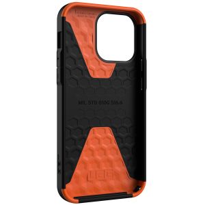 UAG Civilian Backcover MagSafe iPhone 14 Pro Max - Zwart