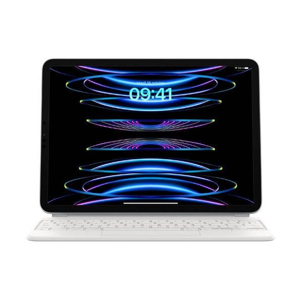 Apple Magic Keyboard Apple iPad Air 11 inch (2026) M4 / (2025) M3 / (2024) M2 / Air 5 (2022) / Air 4 (2020) / Pro 11 (18/20/21/22) - AZERTY / FR - Wit