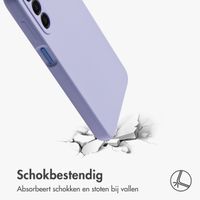 Accezz Liquid Silicone Backcover Samsung Galaxy A17 - Paars