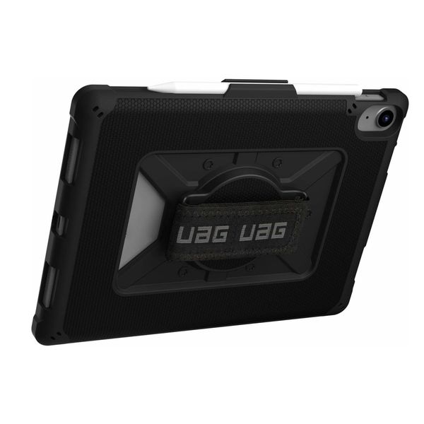 UAG Metropolis backcover met strap in fabrieksverpakking Apple iPad 11 (2025) 11 inch A16 / iPad 10 (2022) 10.9 inch - Zwart