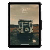 UAG Scout backcover met KickStand en Handstrap Apple iPad 11 (2025 A16 / iPad 10 (2022) in fabrieksverpakking - Zwart