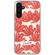 Gepersonaliseerd hoesje met bloemen Samsung Galaxy A15 - Transparant