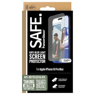 SAFE by PanzerGlass ﻿EyeScreenprotector Ultra Wide Fit met applicator Apple iPhone 16 Pro Max
