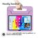 Accezz Kidsproof Backcover met handvat iPad 10 (2022) 10.9 inch - Lila