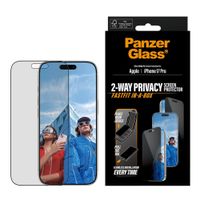PanzerGlass Ultra Wide Fit FastFit in-a-box Privacy Screenprotector Apple iPhone 17 Pro