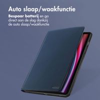 Accezz Classic Tablet Case Samsung Galaxy Tab S10 Plus / Tab S9 FE Plus / Tab S9 Plus - Donkerblauw