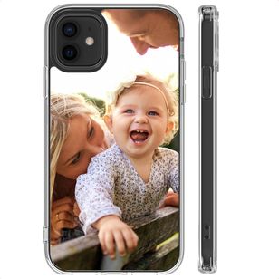Ontwerp je eigen MagSafe Clear Case  Apple iPhone 12 (Pro) - Transparant