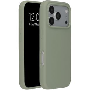 Accezz Liquid Silicone Backcover met MagSafe Apple iPhone 18 Pro Max / 17 Pro Max - Cooper Green