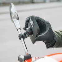 SP Connect Mirror Mount Pro SPC+ Telefoonhouder Scooter / Motor - Spiegel bevestiging - Zwart
