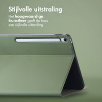 Accezz Classic Tablet Case Samsung Galaxy Tab S10 FE Plus - Groen