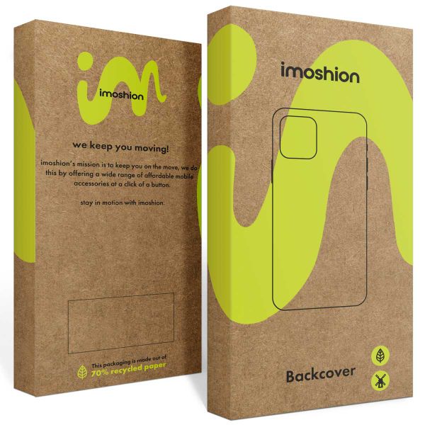 imoshion Brushed Backcover Oppo A6 (5G) - Zwart