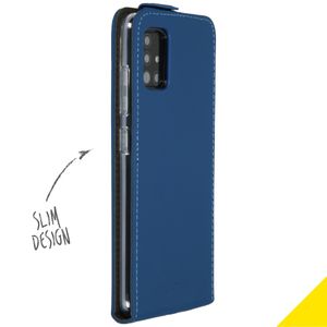 Accezz Flipcase Samsung Galaxy A51 - Blauw