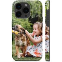 Ontwerp je eigen tough case met MagSafe Apple iPhone 15 Pro Max - Zwart