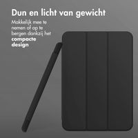 Accezz Smart Silicone Bookcase Samsung Galaxy Tab A9 Plus - Zwart
