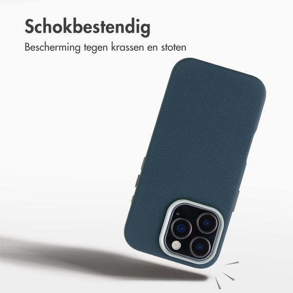 Accezz Mesh Backcover met MagSafe Apple iPhone 16 Pro - Donkerblauw