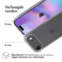Accezz Xtreme Impact Backcover Apple iPhone 17 Air - Transparant