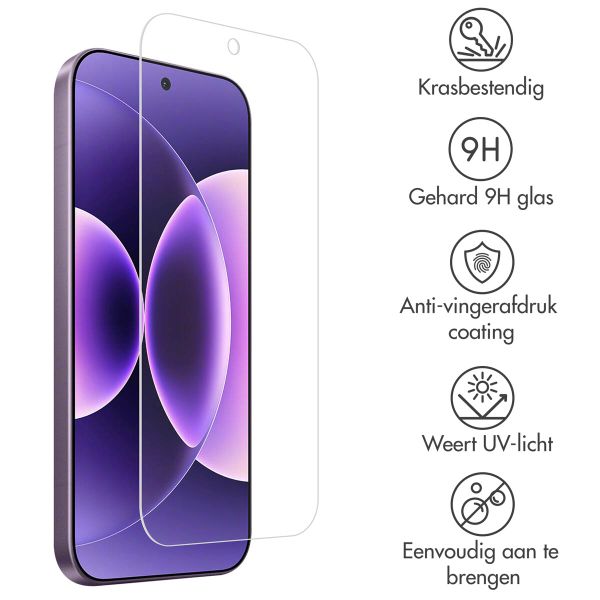 Accezz Gehard Glas Screenprotector Xiaomi 17 Pro Max / Xiaomi 17 Ultra