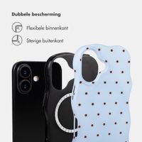 Selencia Vivid Wavy Backcover met MagSafe Apple iPhone 17 - Happy Dots Digital Sky