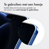 Accezz Gehard Glas Privacy Screenprotector + Applicator Apple iPhone 18 Pro / 17 Pro