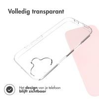 Accezz Clear Backcover Apple iPhone 17 - Transparant