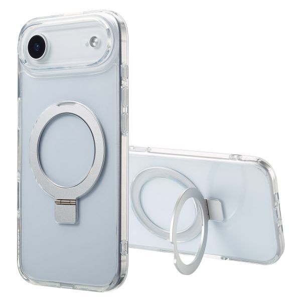 Accezz Ring Stand Backcover met MagSafe Apple iPhone 17 Air - Transparant