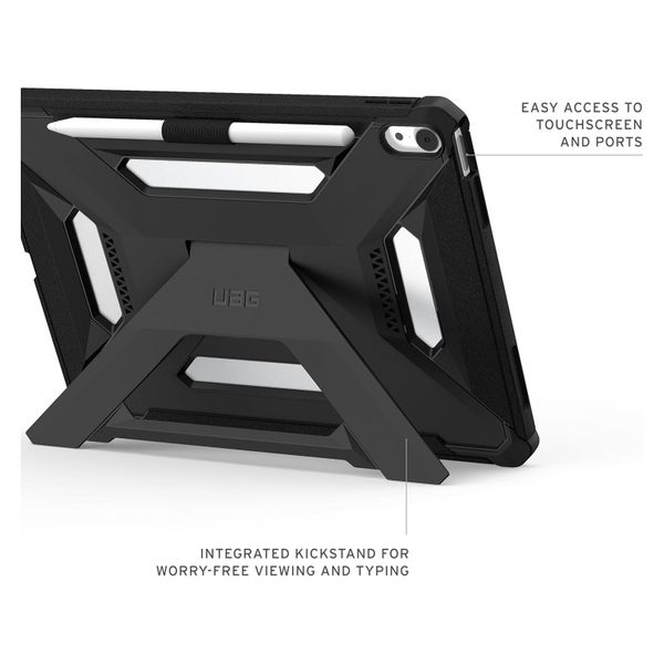 UAG Scout Plus Backcover met stand Apple iPad Air 11 inch (2026) M4 / (2025) M3 / (2024) M2 - Black